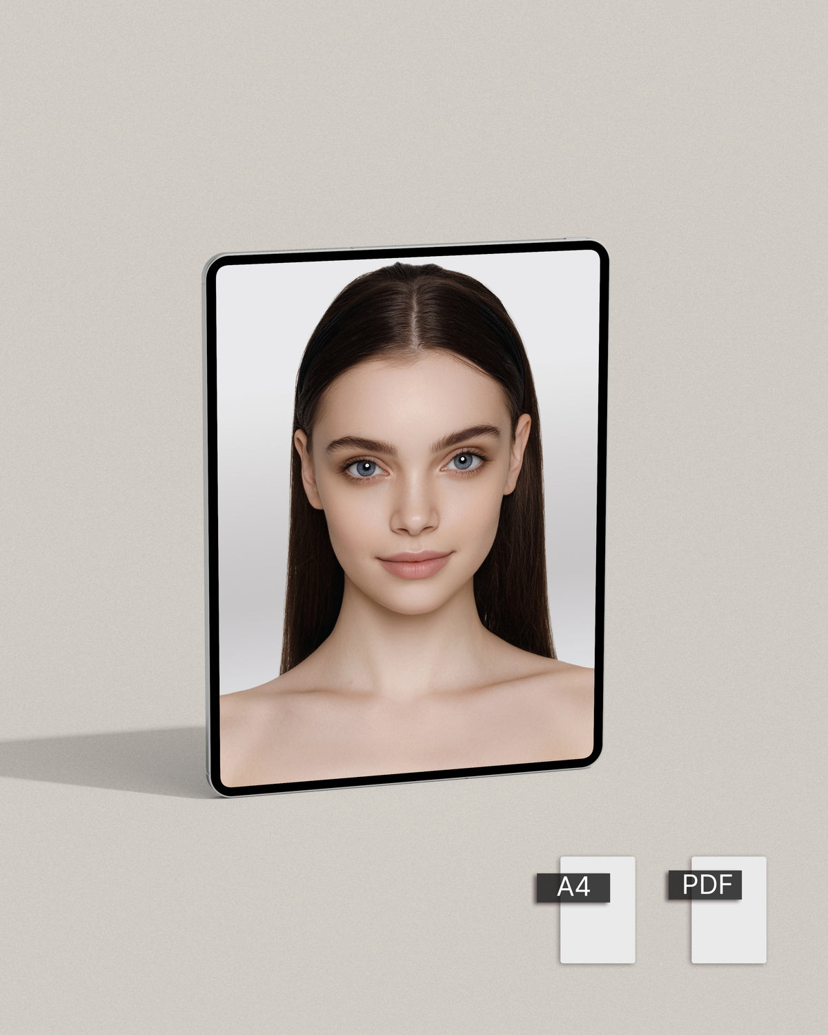 Face chart 1 - Cu/fără sprâncene